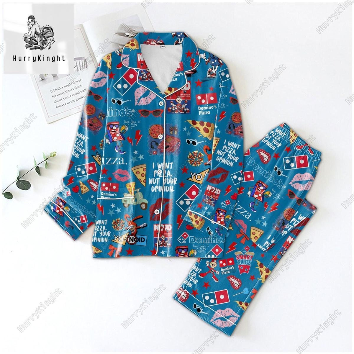 Domino Pizza Pajamas Set, Domino Pizza Pajama Set Women, Domino Pizza Pajamas Christmas, Domino Pizza Holiday Pajamas, Pizza Shirt