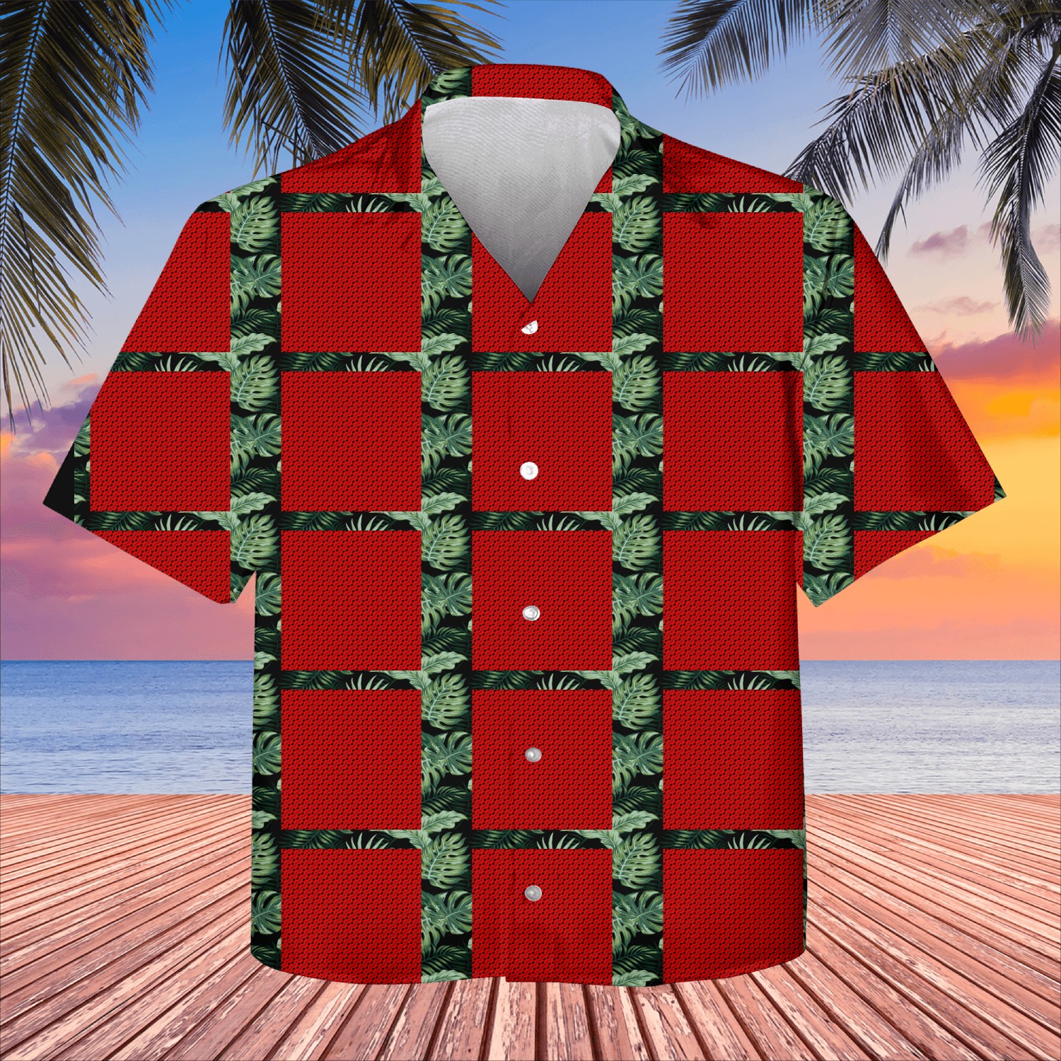 Seamless pattern_16 Kids Hawaiians