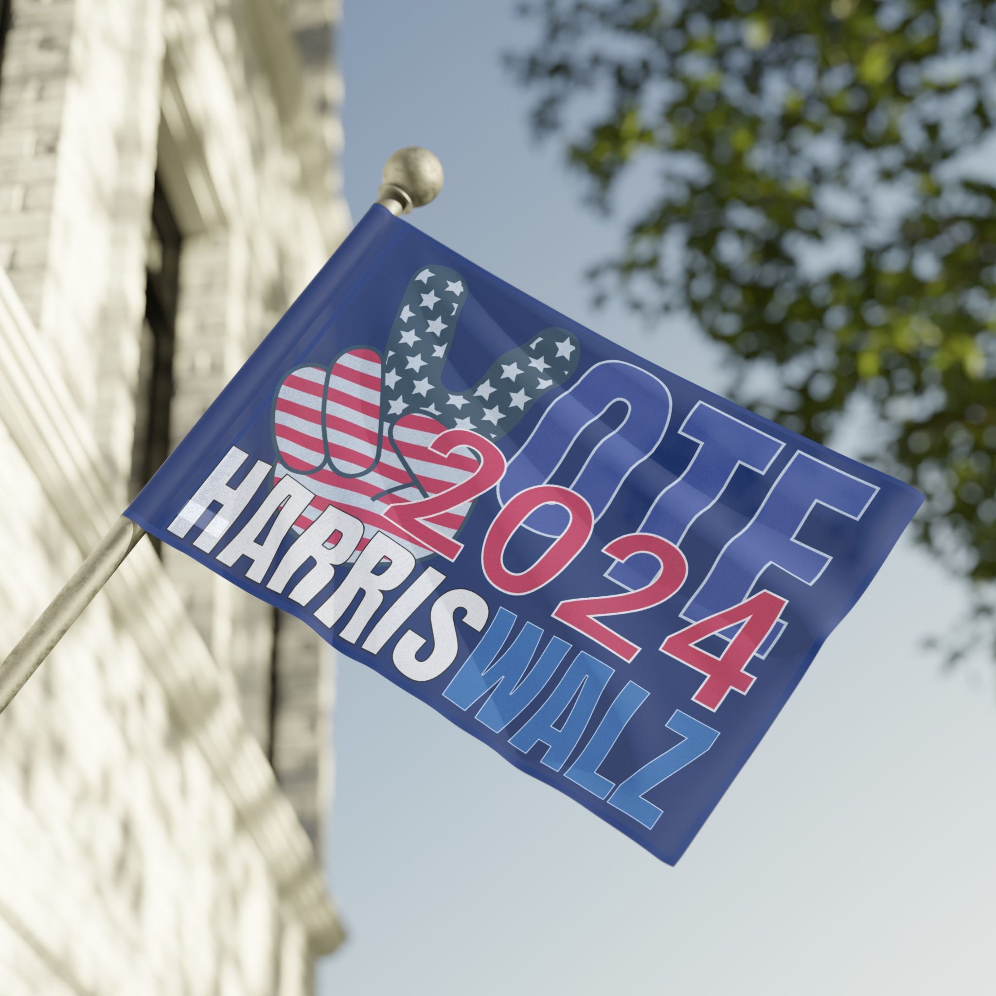 Kamala Walz indoor/outdoor Flag Kamala Harris 2024 Flag, Kamala Harris For The People Flag