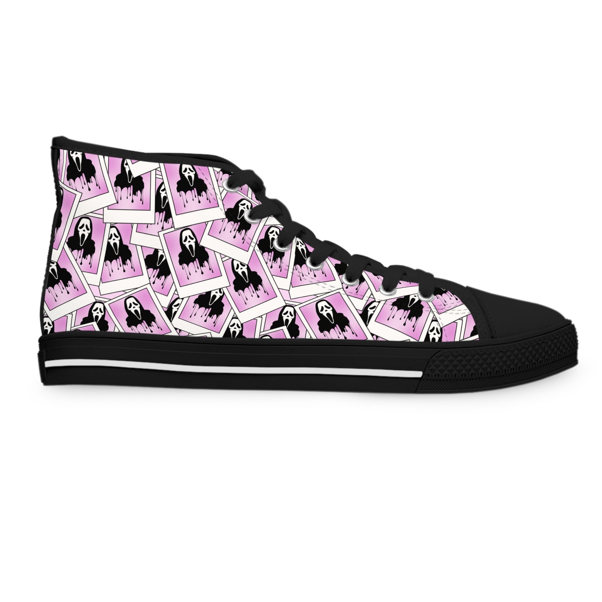 Horror Ghostface High Top Sneakers