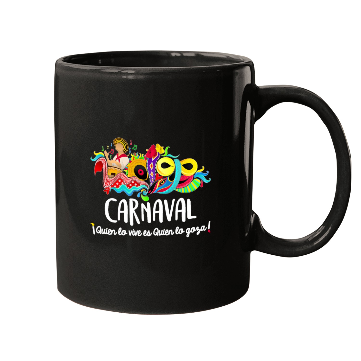 Carnaval de Barranquilla Marimonda Mugs