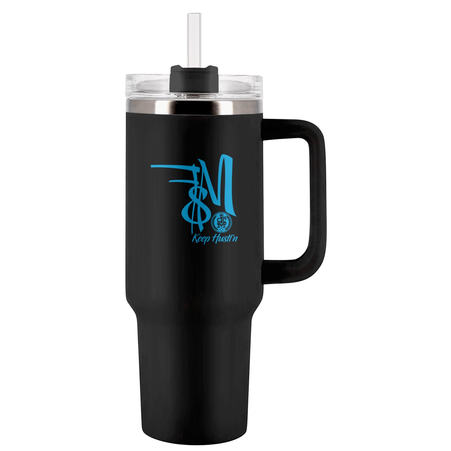 keep hustln2 Tumblers 40 Oz With Handle