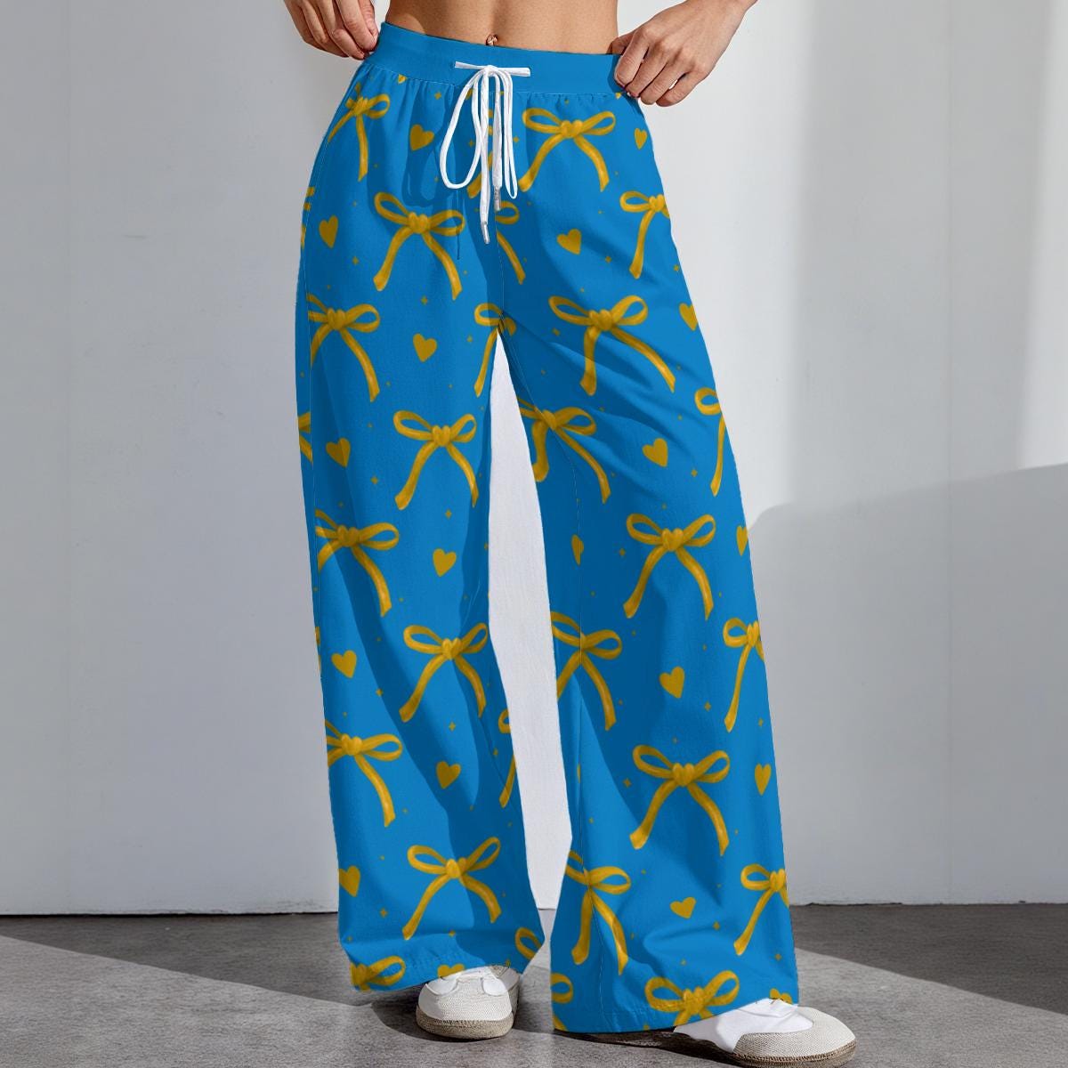 Los Angeles Football Stretch Pants, Women's Game Day Leggings, Tailgate Outfit, Cute Football Trousers