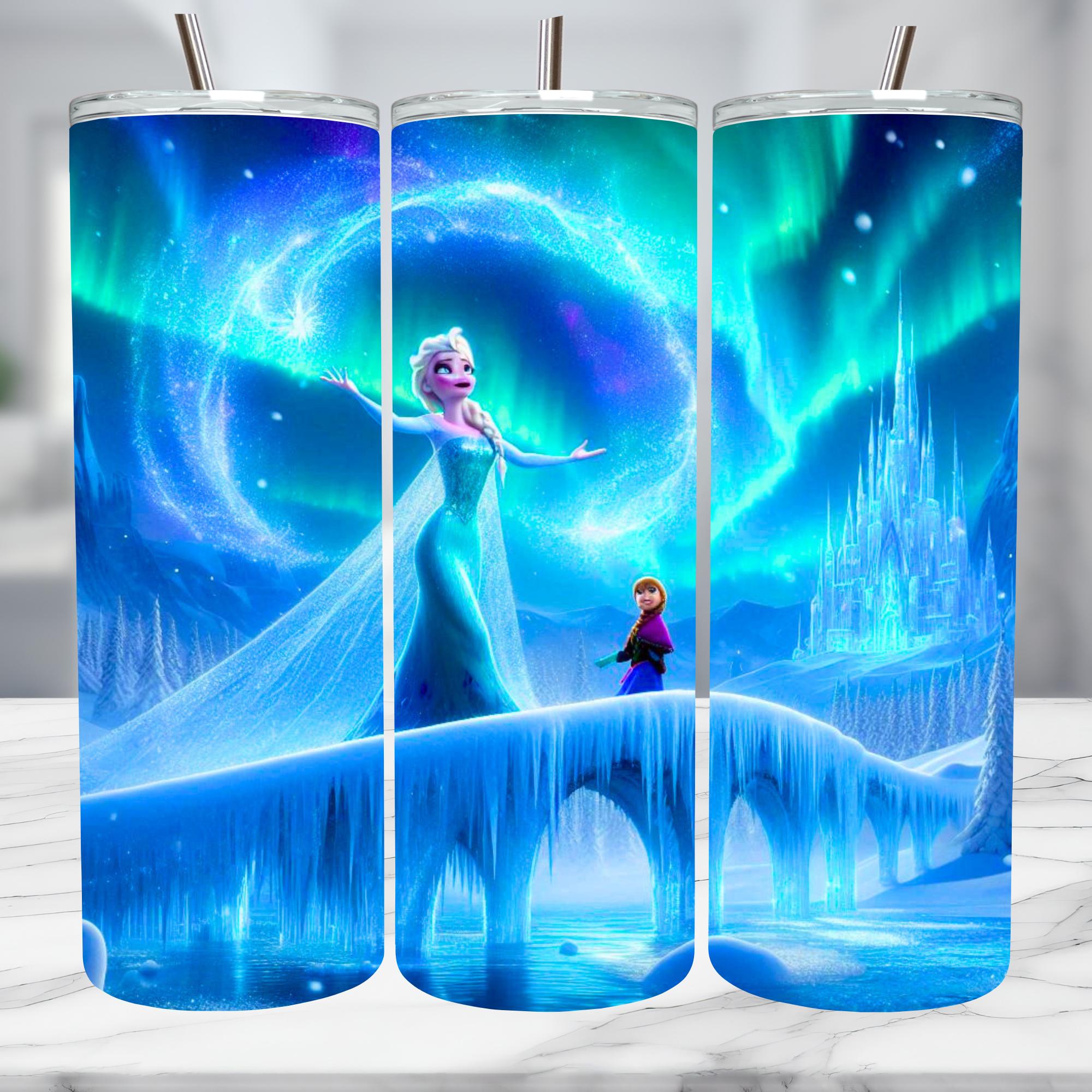 Princess Tumbler with Lid and Straw