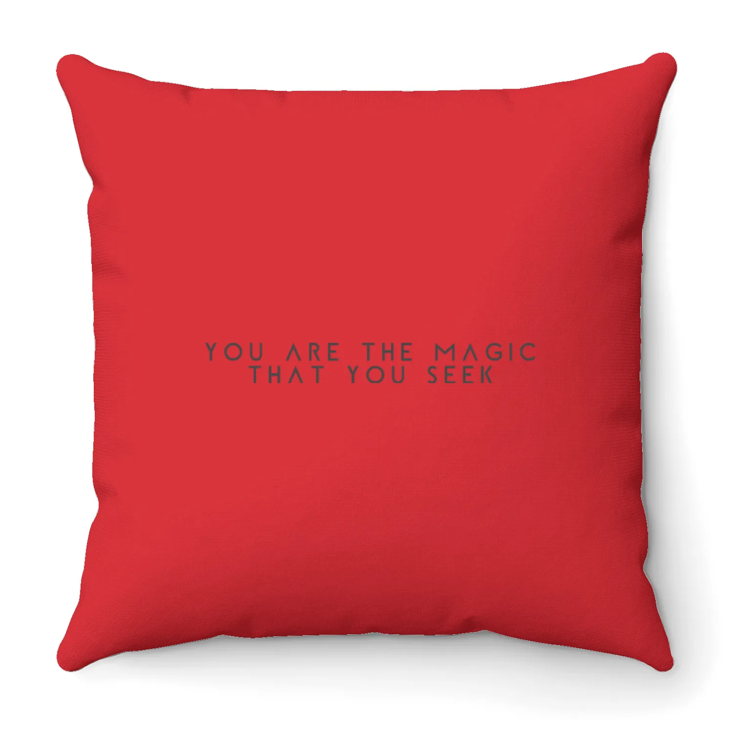 You are the magic that you seek. . Throw Pillows
