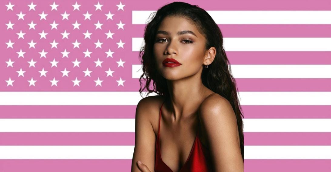 Zendaya Pink Tapestry