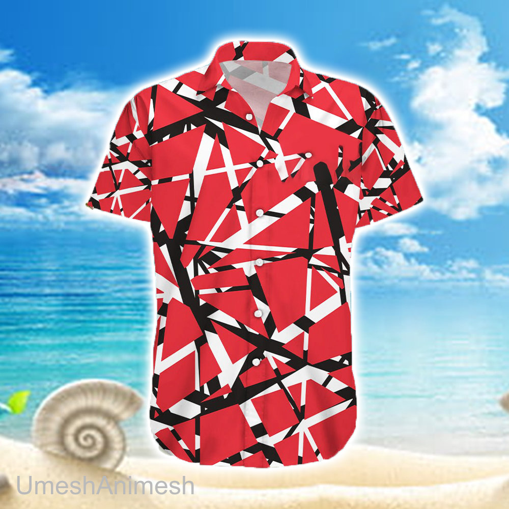 Eddie van Hawaiian Shirt, Valen Halen Button