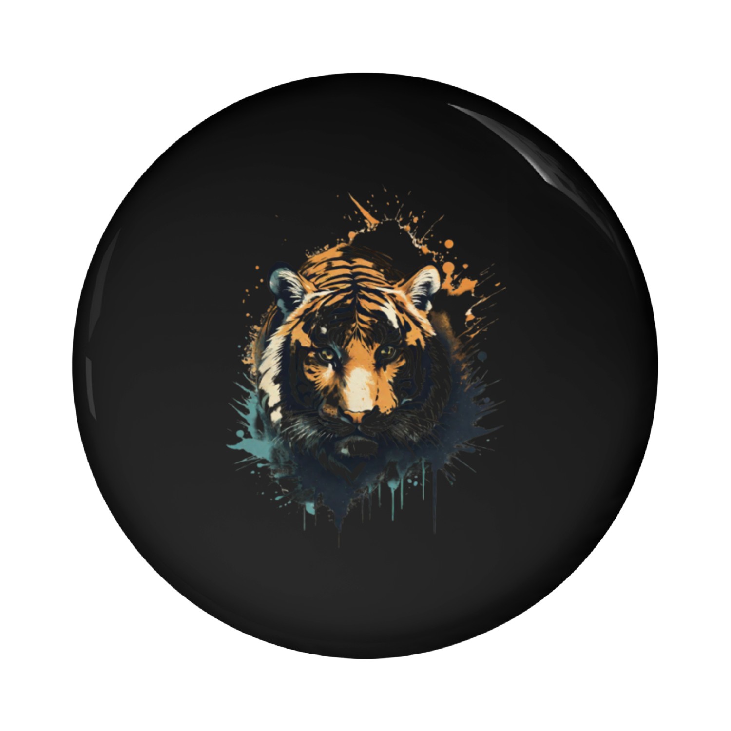 Regal Majesty The World of Tigers Pin Buttons
