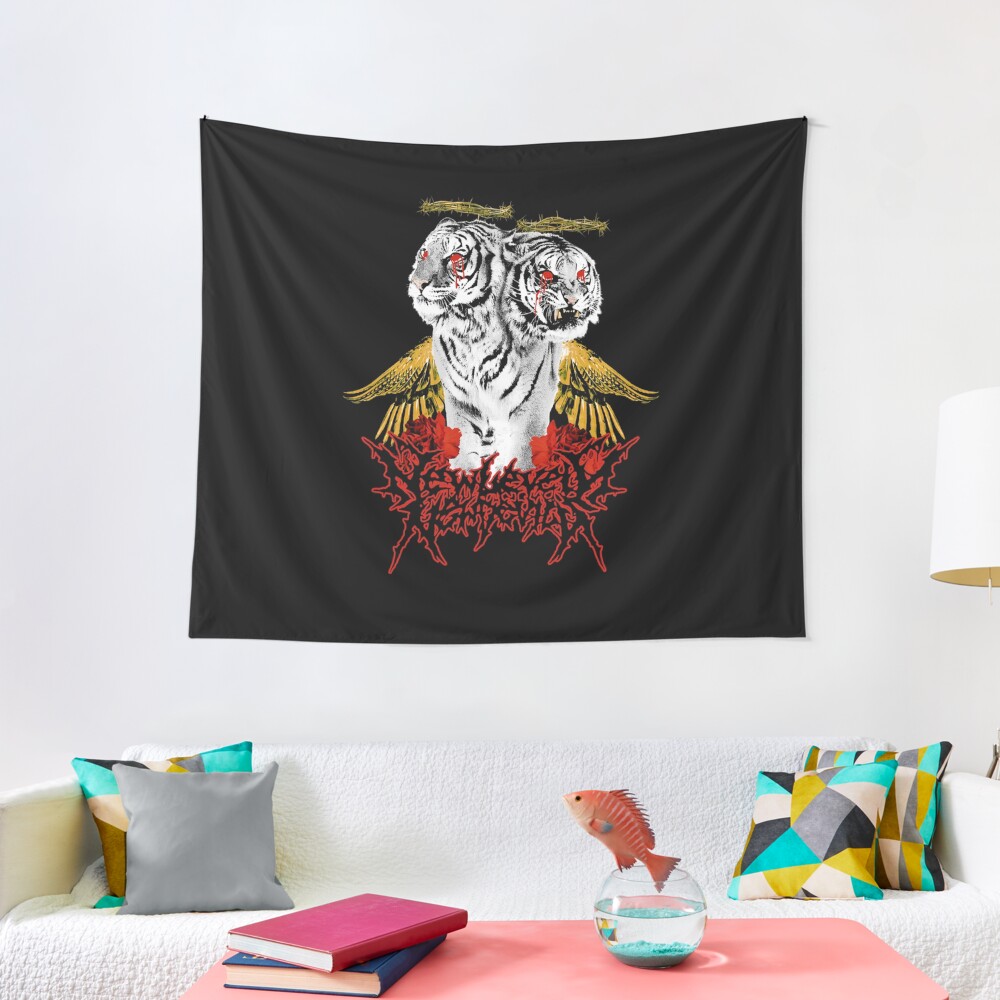 Polyphia Merch Polyphia Tiger Tapestry