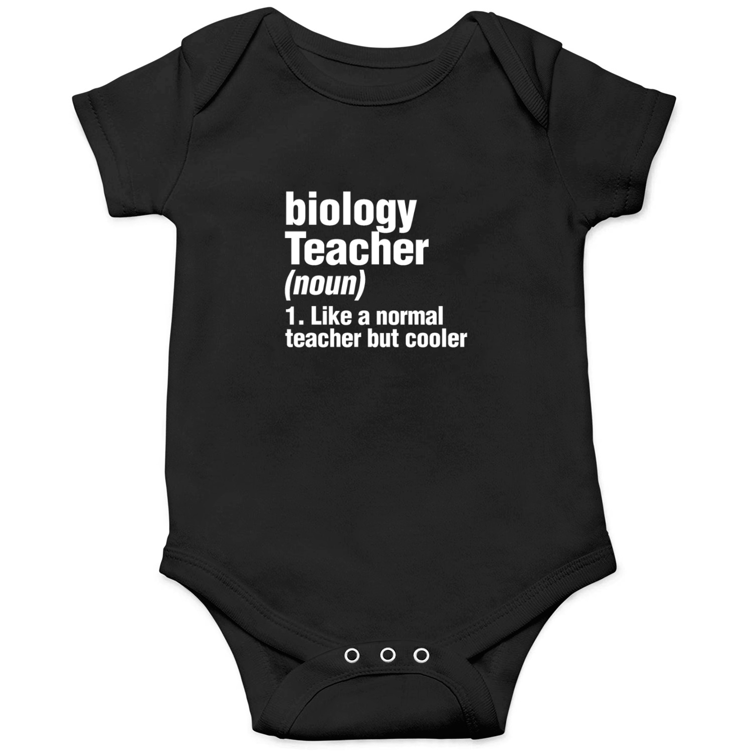 Biology Teacher Definition Science Biologist Onesies