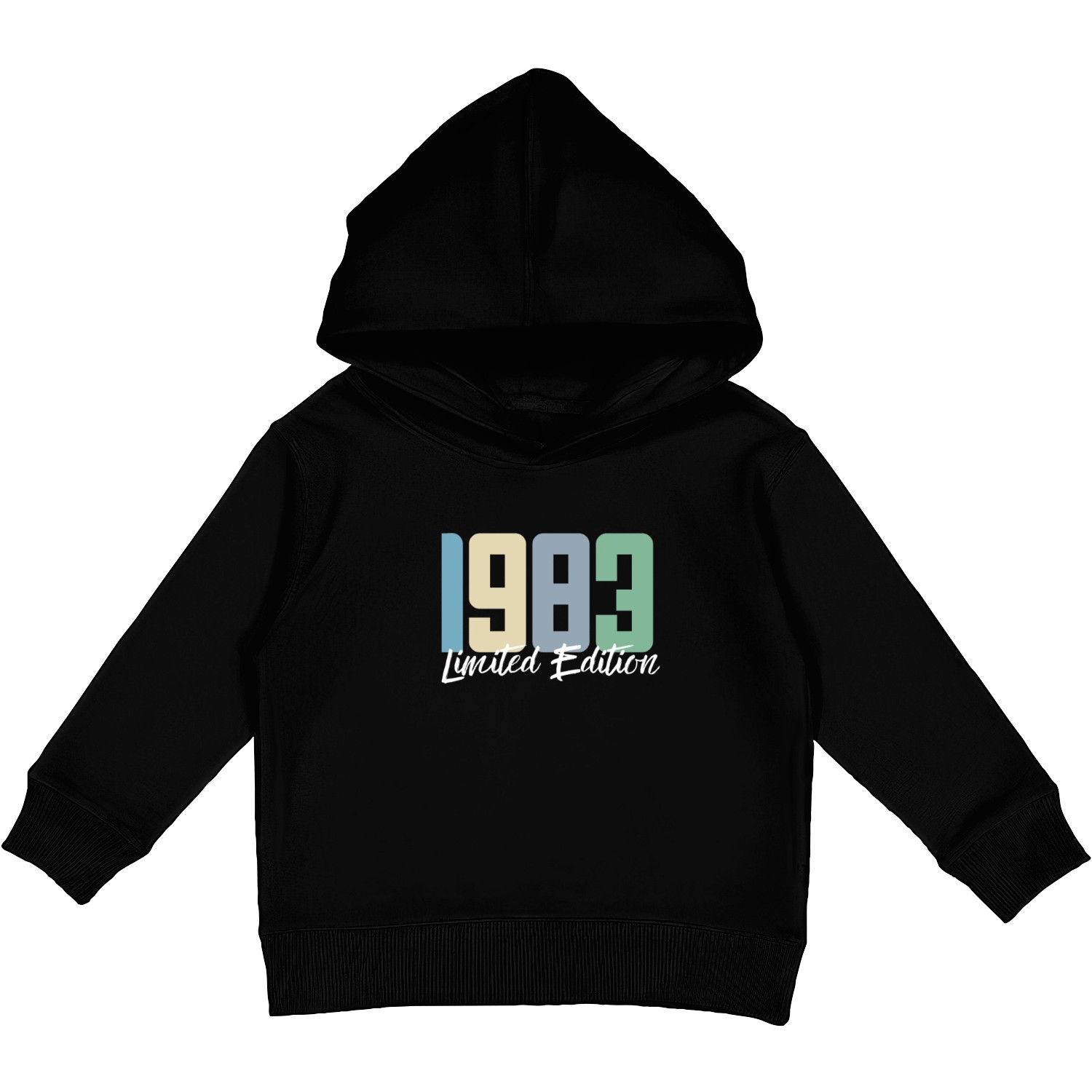 40 Years Vintage 1983 Retro 40th Birthday Kids Pullover Hoodies