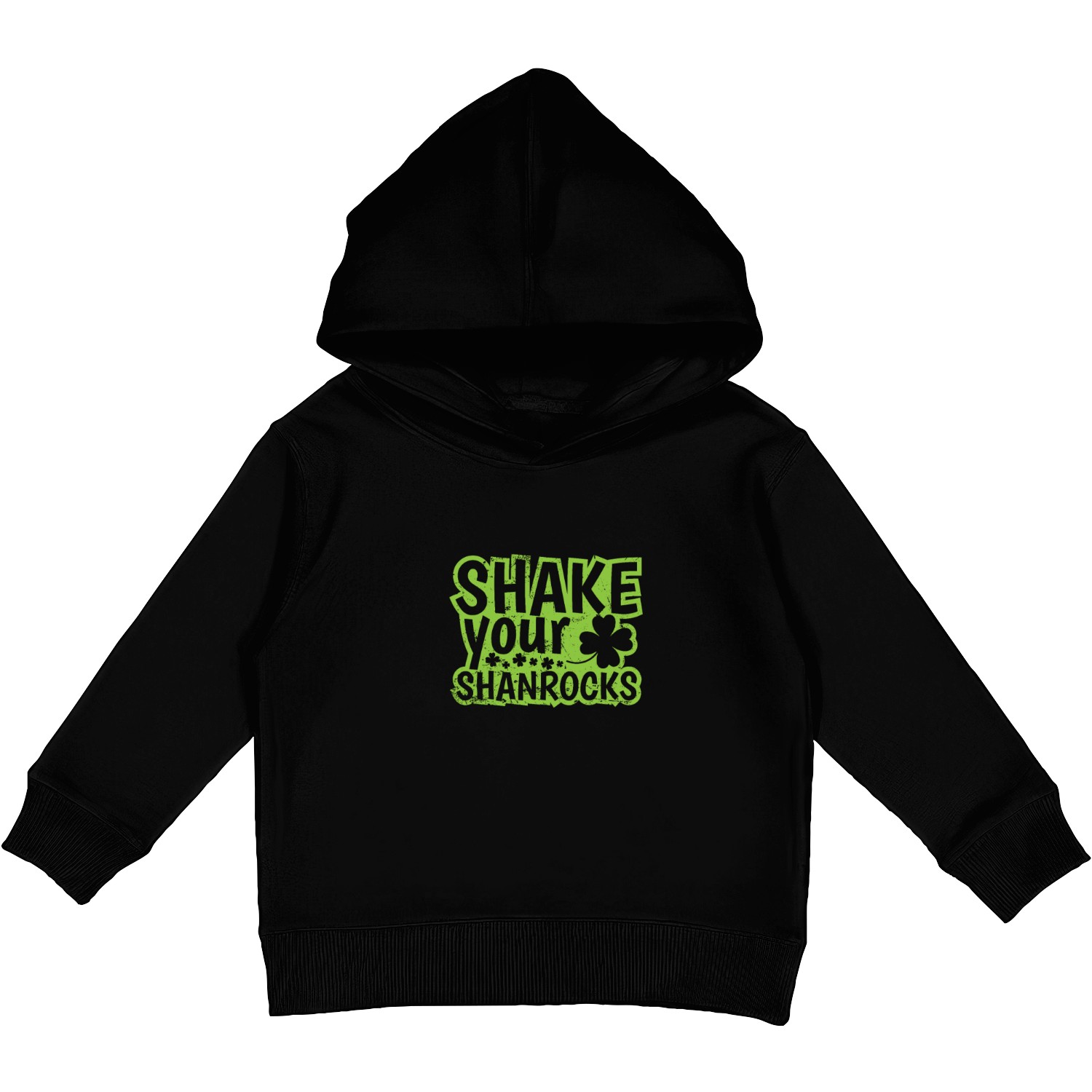 Shake your Shanrocks St. Patricks Day Kids Pullover Hoodies