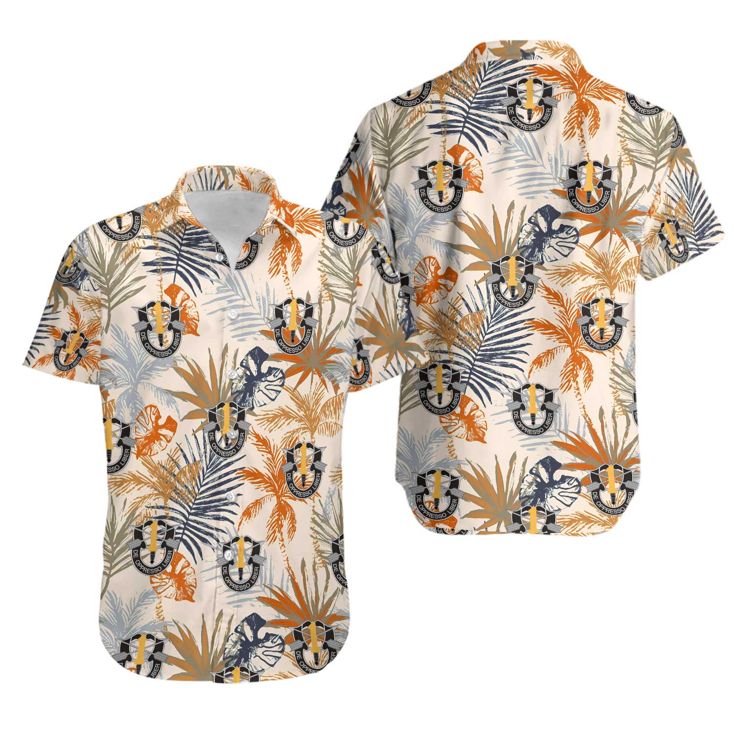 US Army 1st Special Forces Group 1st SFG hawaiian Shirt 8211 Beachwear Gift For
