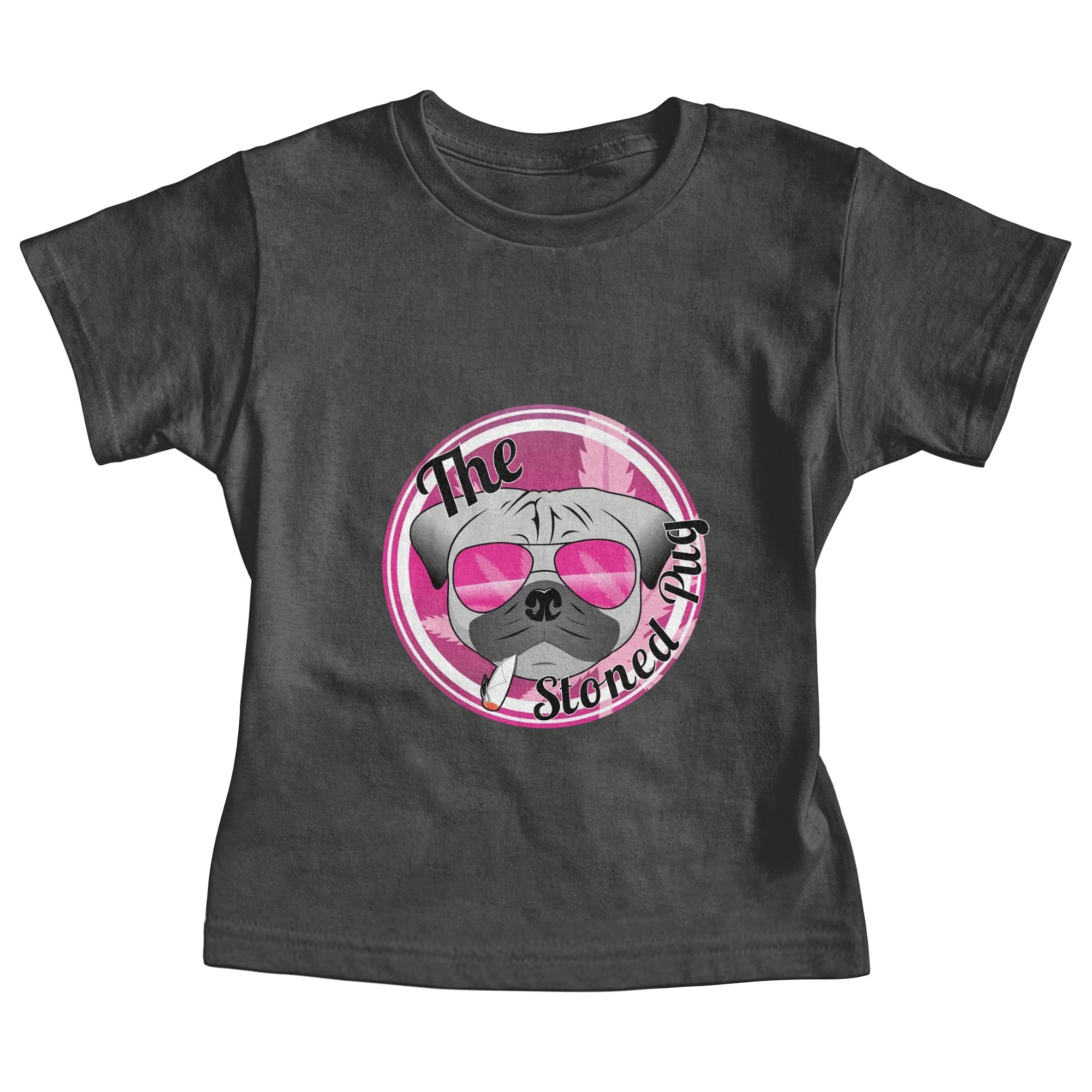 The Stoned Pug Baby Tees