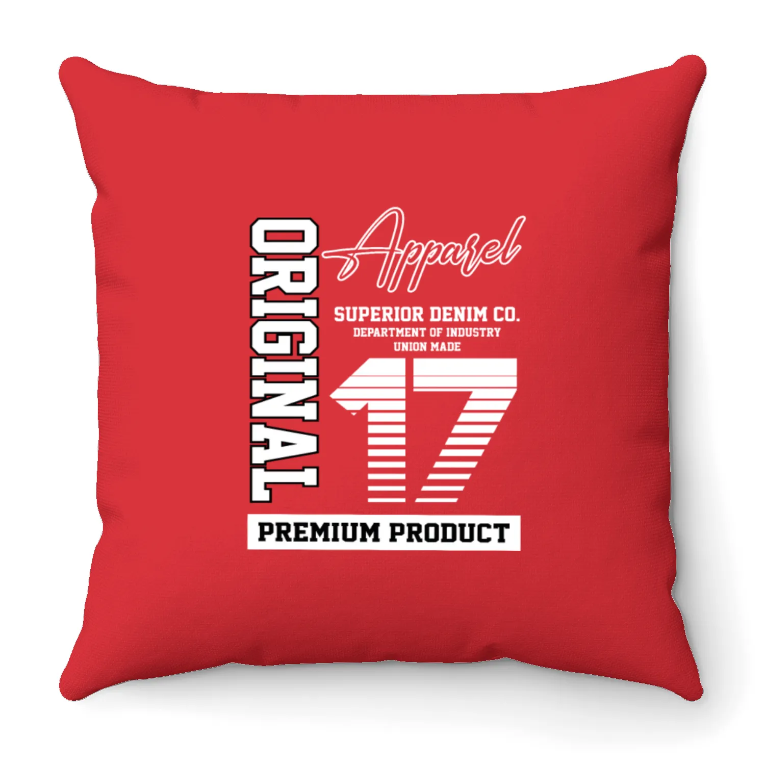 2017 Vintage Birthday Vintage Gift Retro Throw Pillows