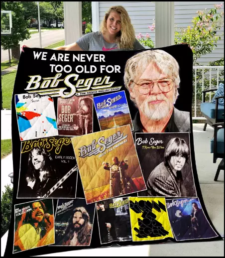 Bob Seger New Velveteen Plush Fleece Blanket