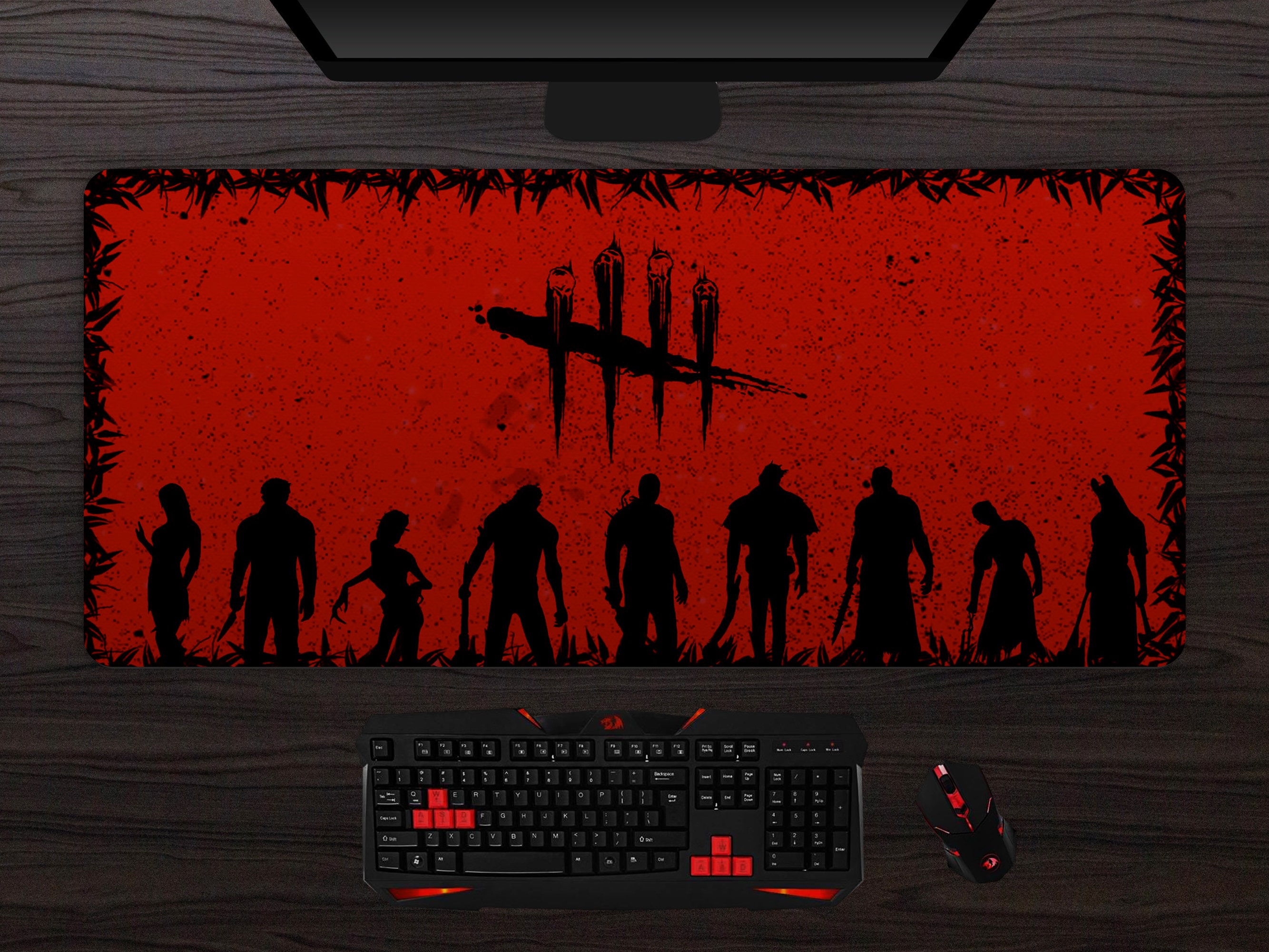 Dbd mousepad | Extra Large Desktop Desk Gaming