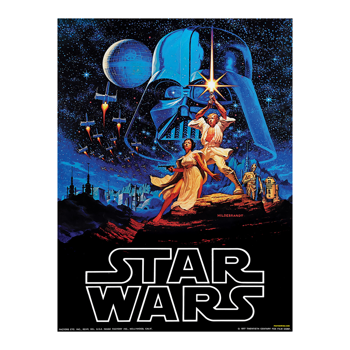 Star Wars Galaxy Map 2026 Poster