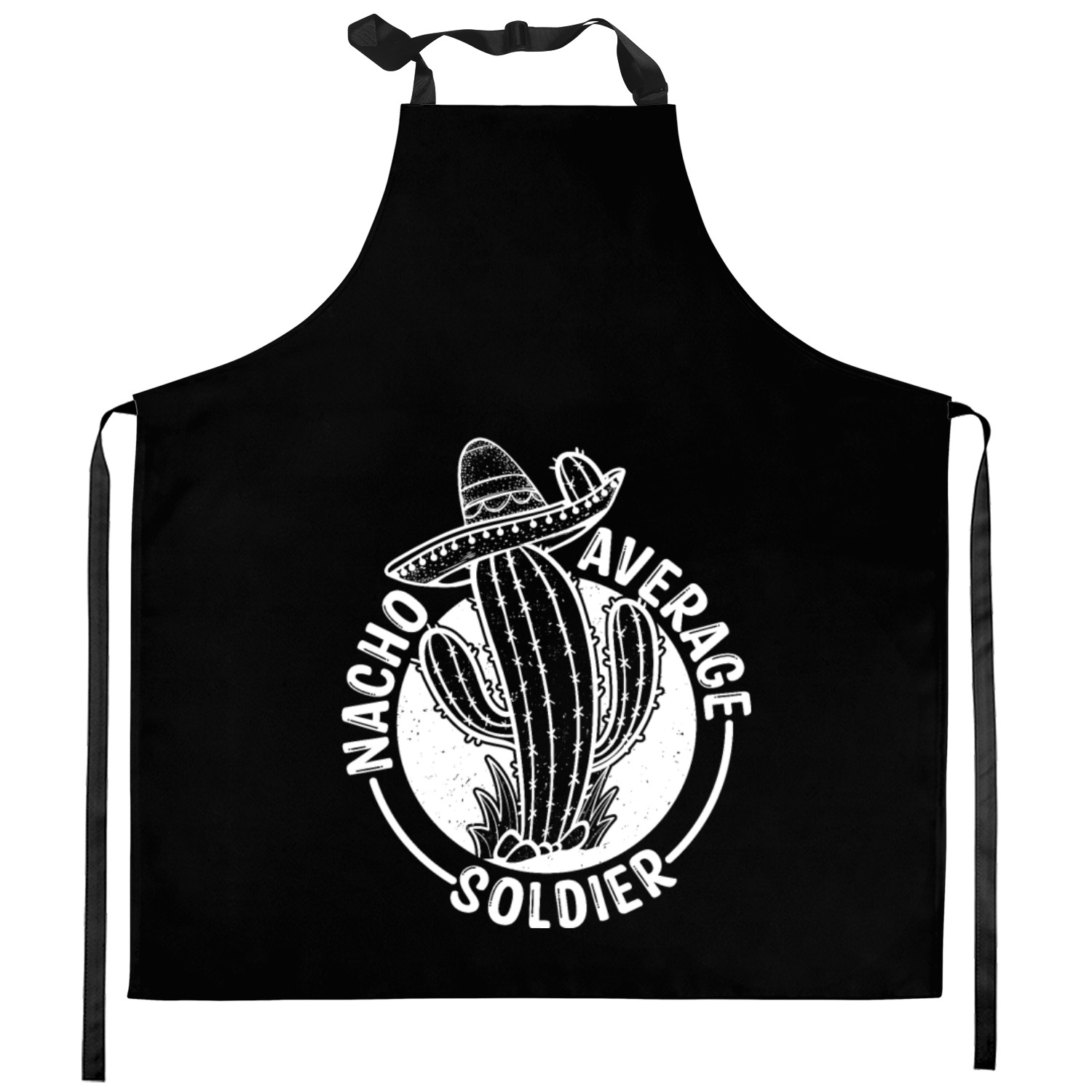 Nacho Average Soldier Kitchen Aprons