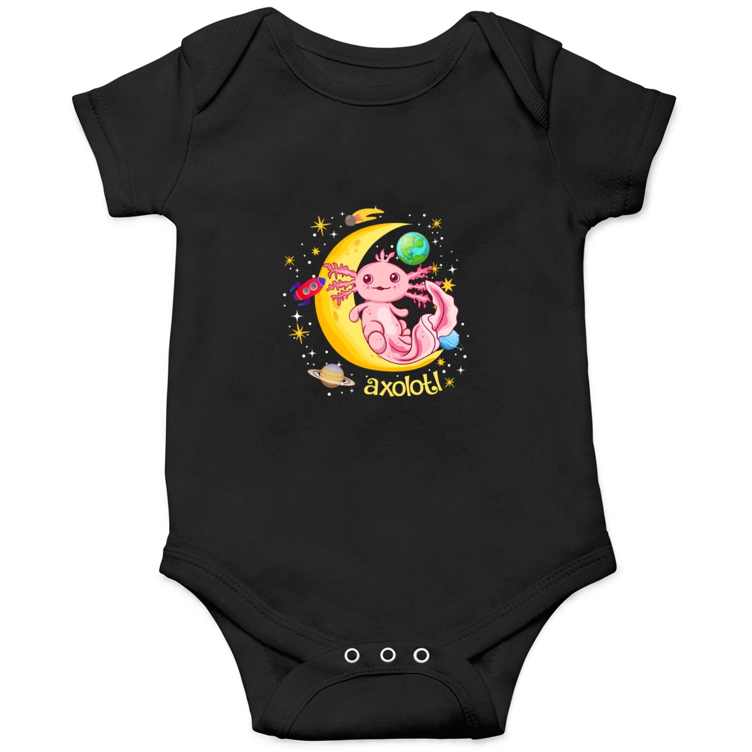 Space Axolotl Kawaii Onesies Pastel Goth Japanese An