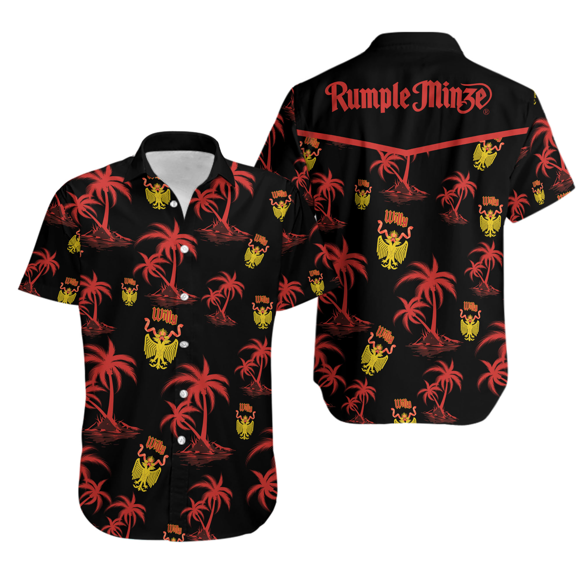 Rumple Minze Hawaiian Shirt, Gift For Him, Husband Gift, Dad gift