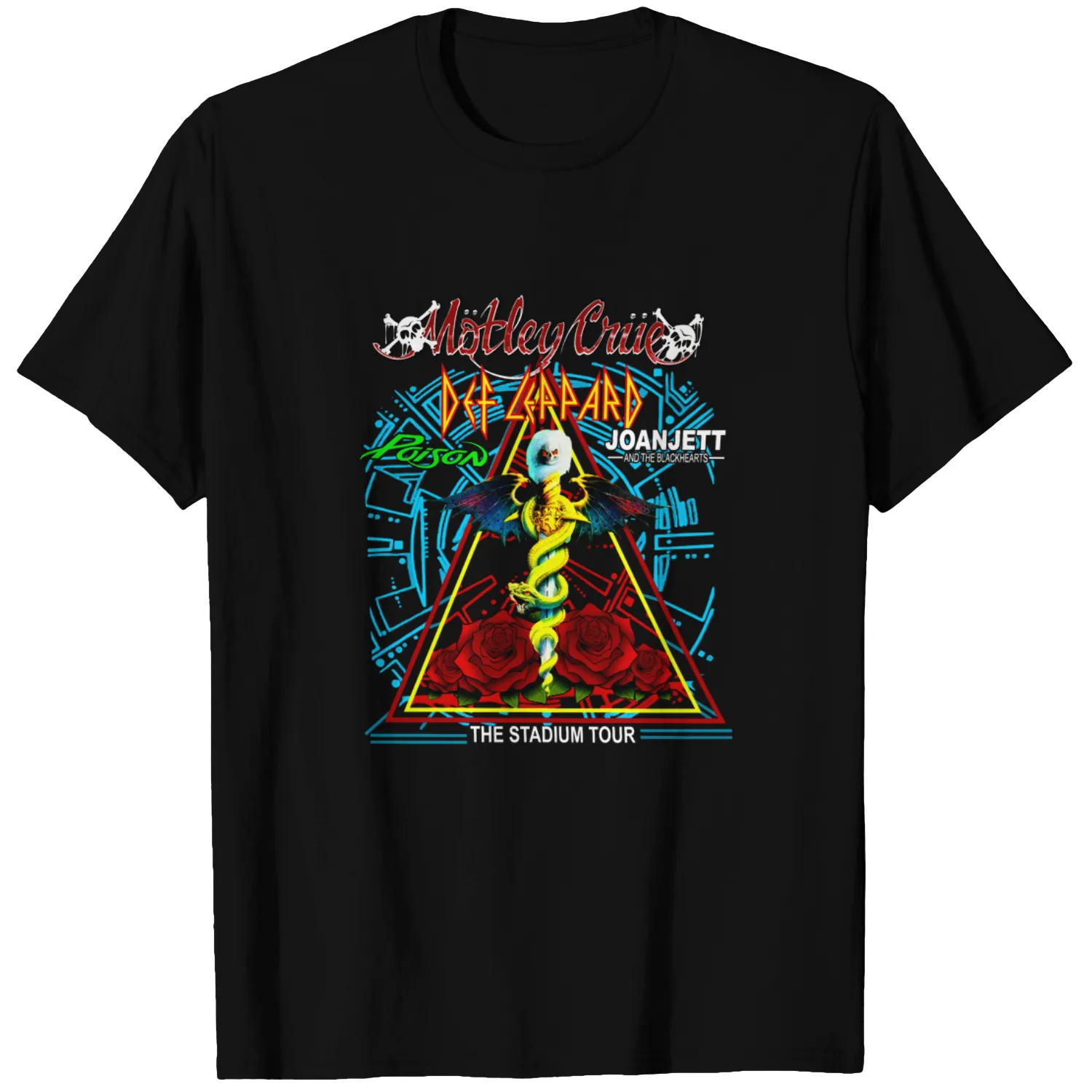 Motley Crue Stadium Tour Joan Jett Stadium Tour t Shirt