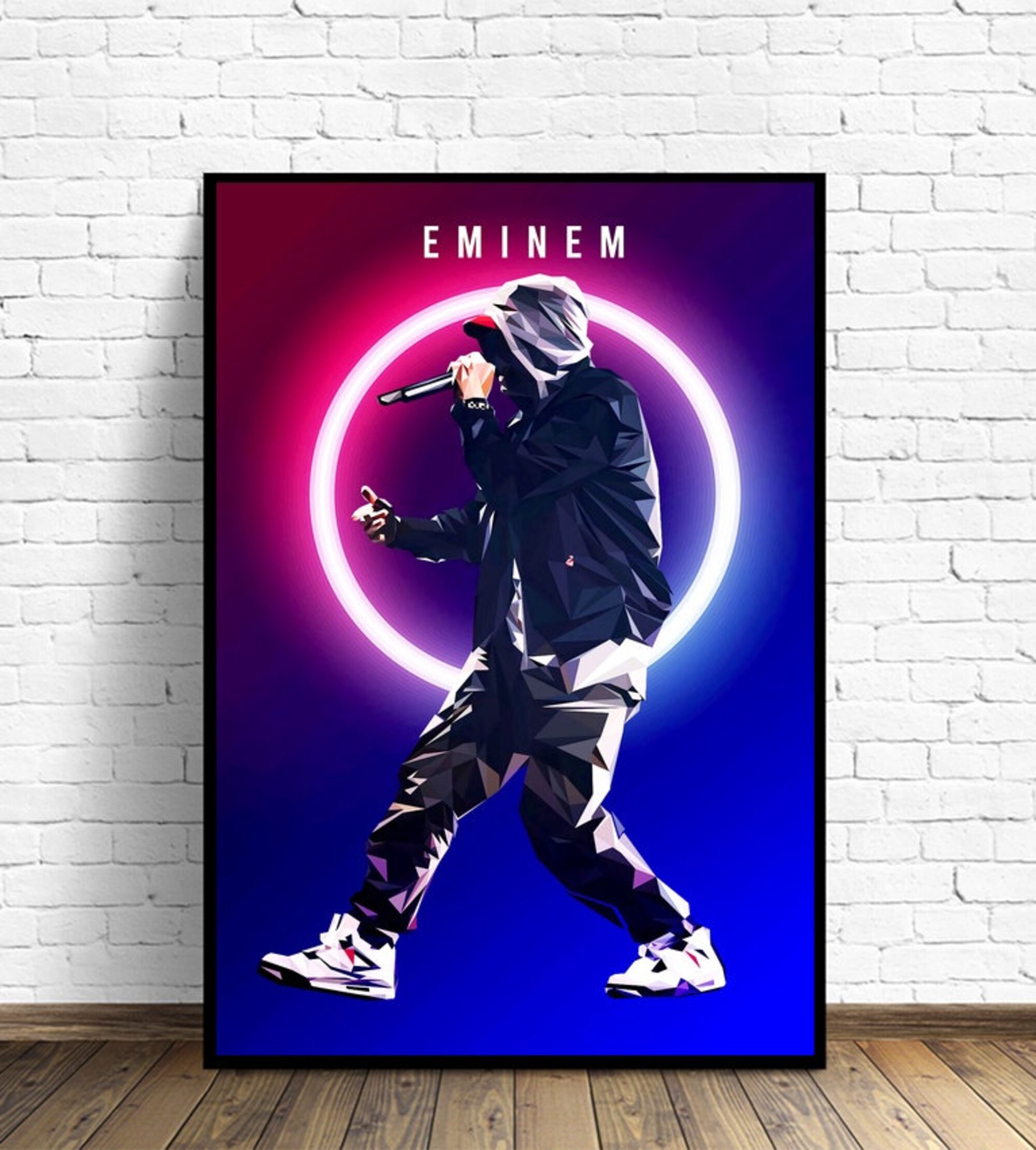 Eminem Music Poster Wall Art, Home decor