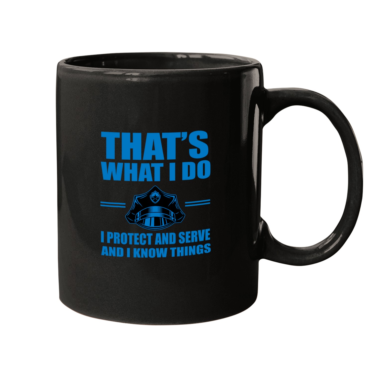 Police Job Great Police Officer Hat Sheriff Apparel Cop Mugs