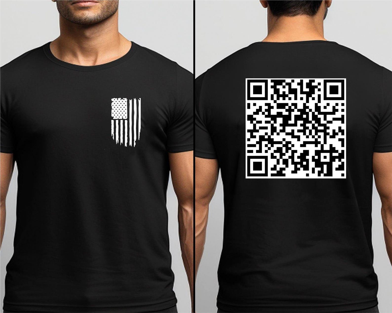 Viral Trump Dance YMCA QR Code T-Shirt - Funny Trump Dance Shirt, Trump Dance Prank Shirt