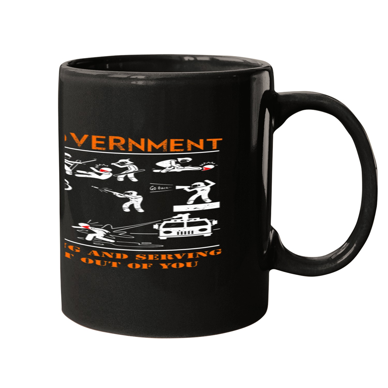 Police Job antis Government Protest Movement Police Brutality Mugs