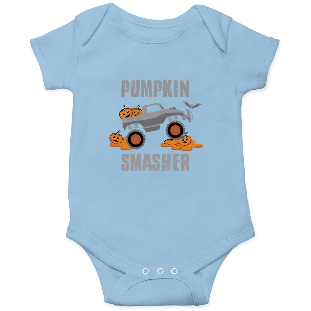 Pumpkin Smasher Jack O' Lantern Halloween Toddler Baby Bodysuit