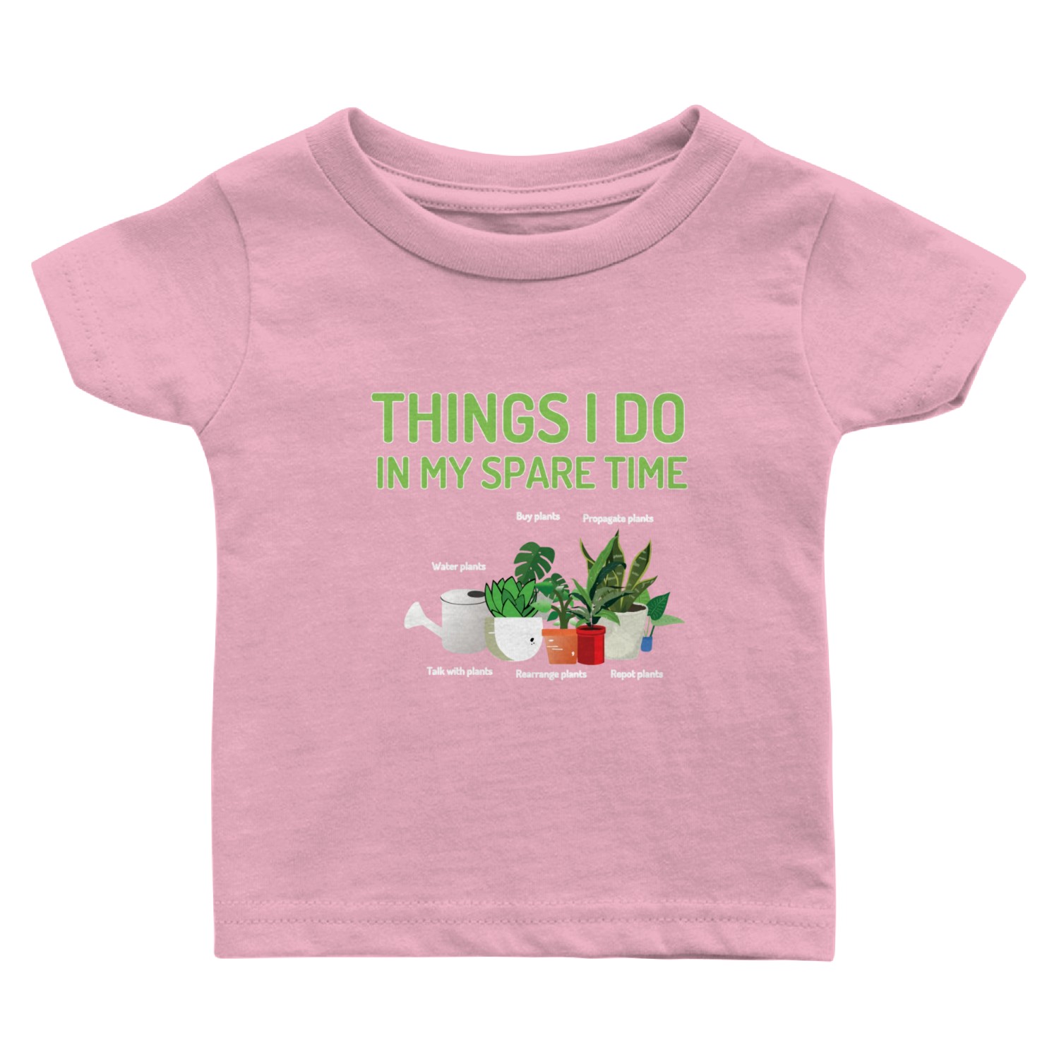Potted Plant Hob Baby T Shirts
