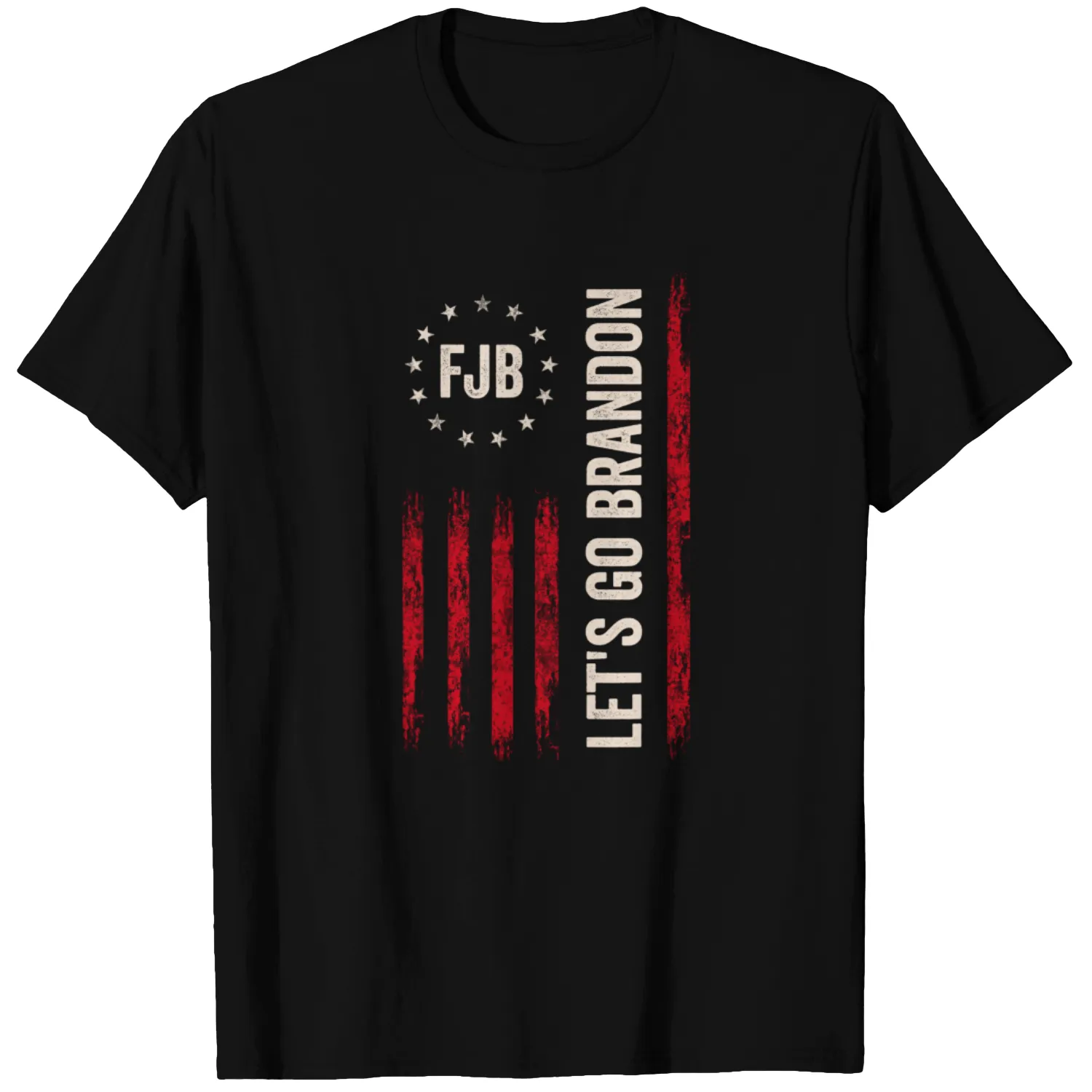 Let’s Go Brandon Conservative US Flag T-Shirt