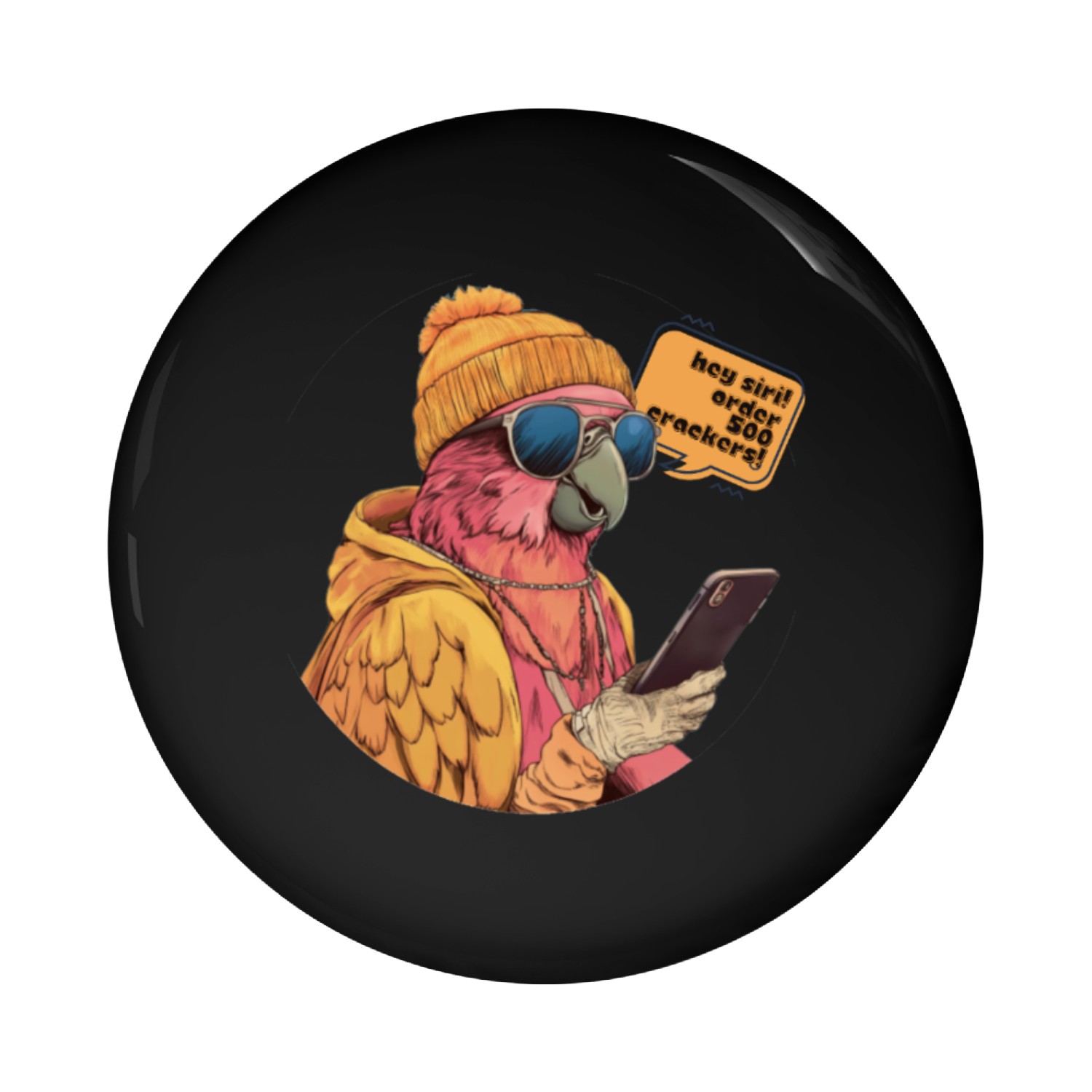 Parrot Hey Siri Pin Buttons