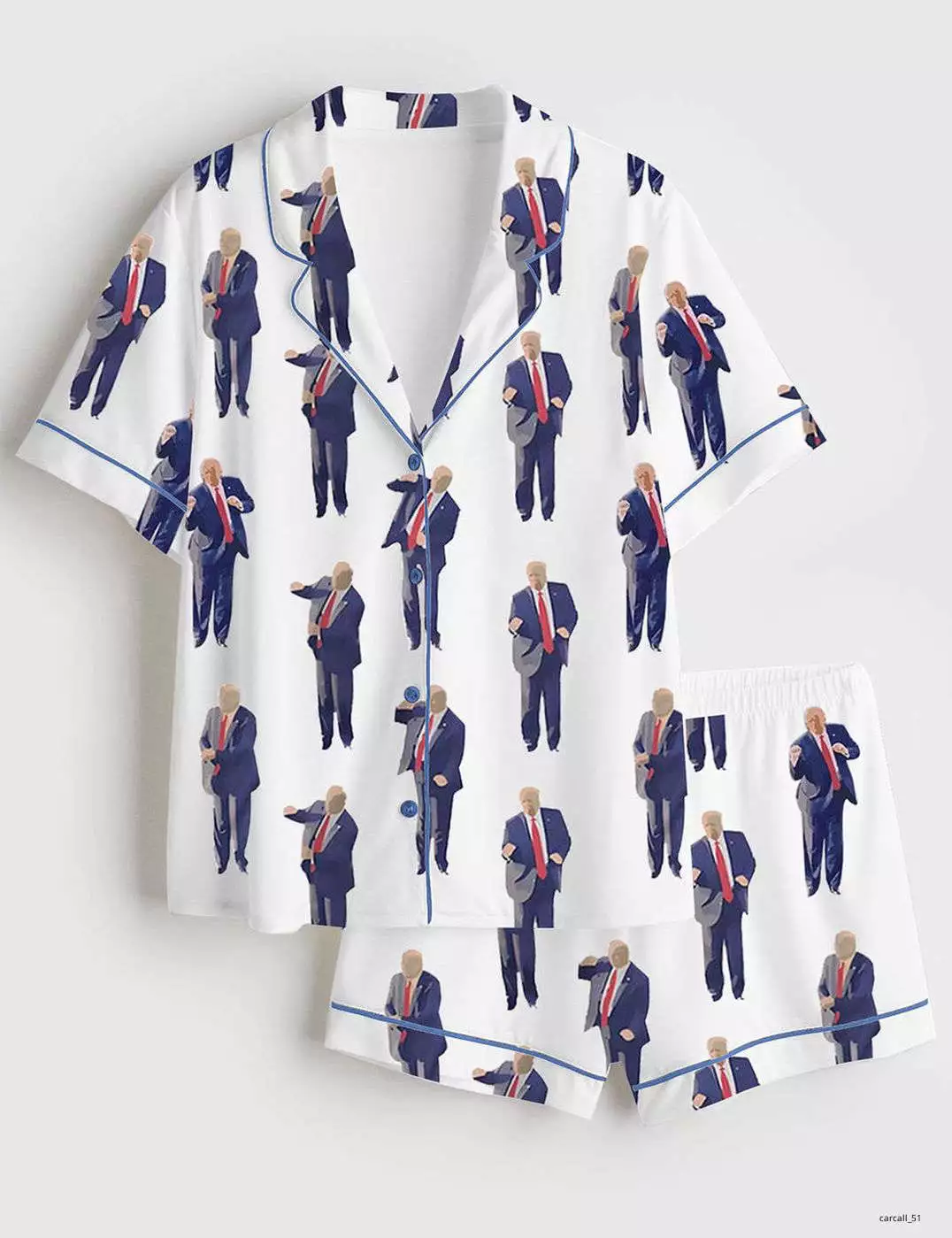 2024 Dancing Trump Fight America Pajama Set Unisex Size