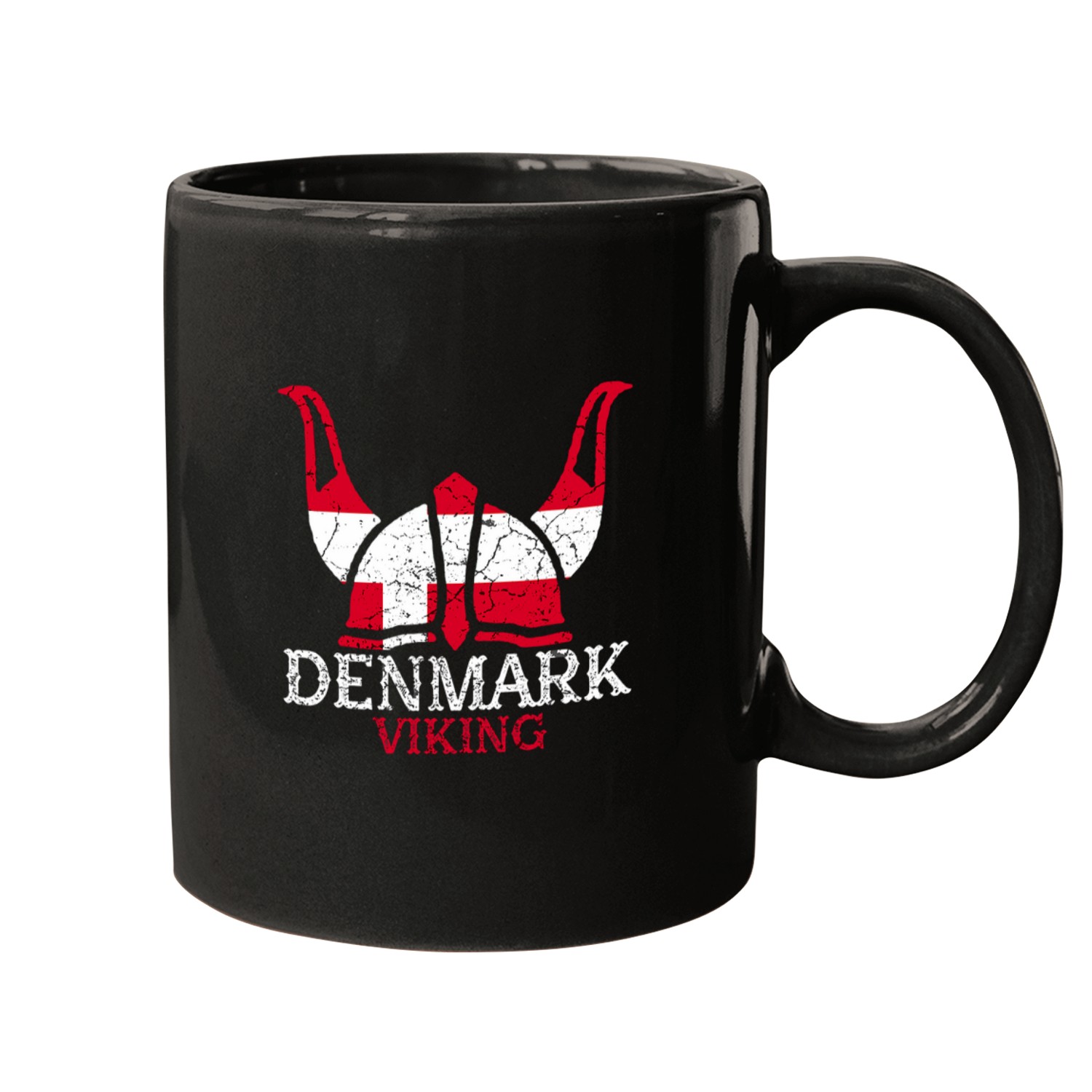 Danish Viking Denmark Flag Scandinavia 5 Mugs