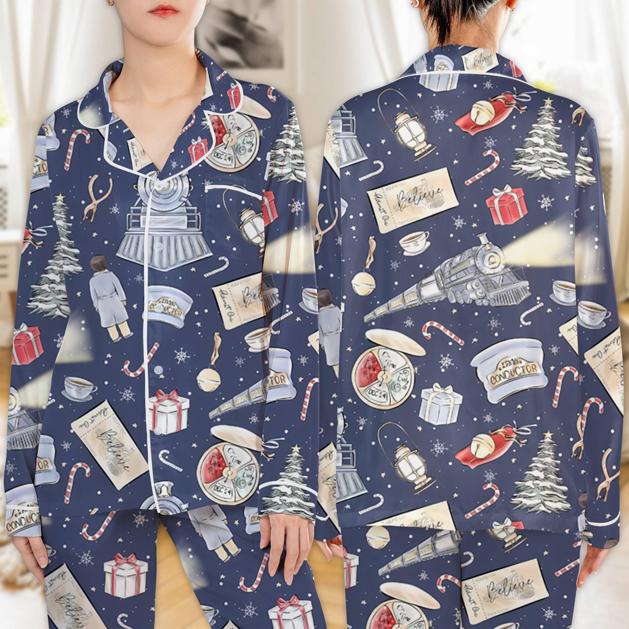 Express Christmas Train Pajamas Set Polar Express Christmas Family Pajamas