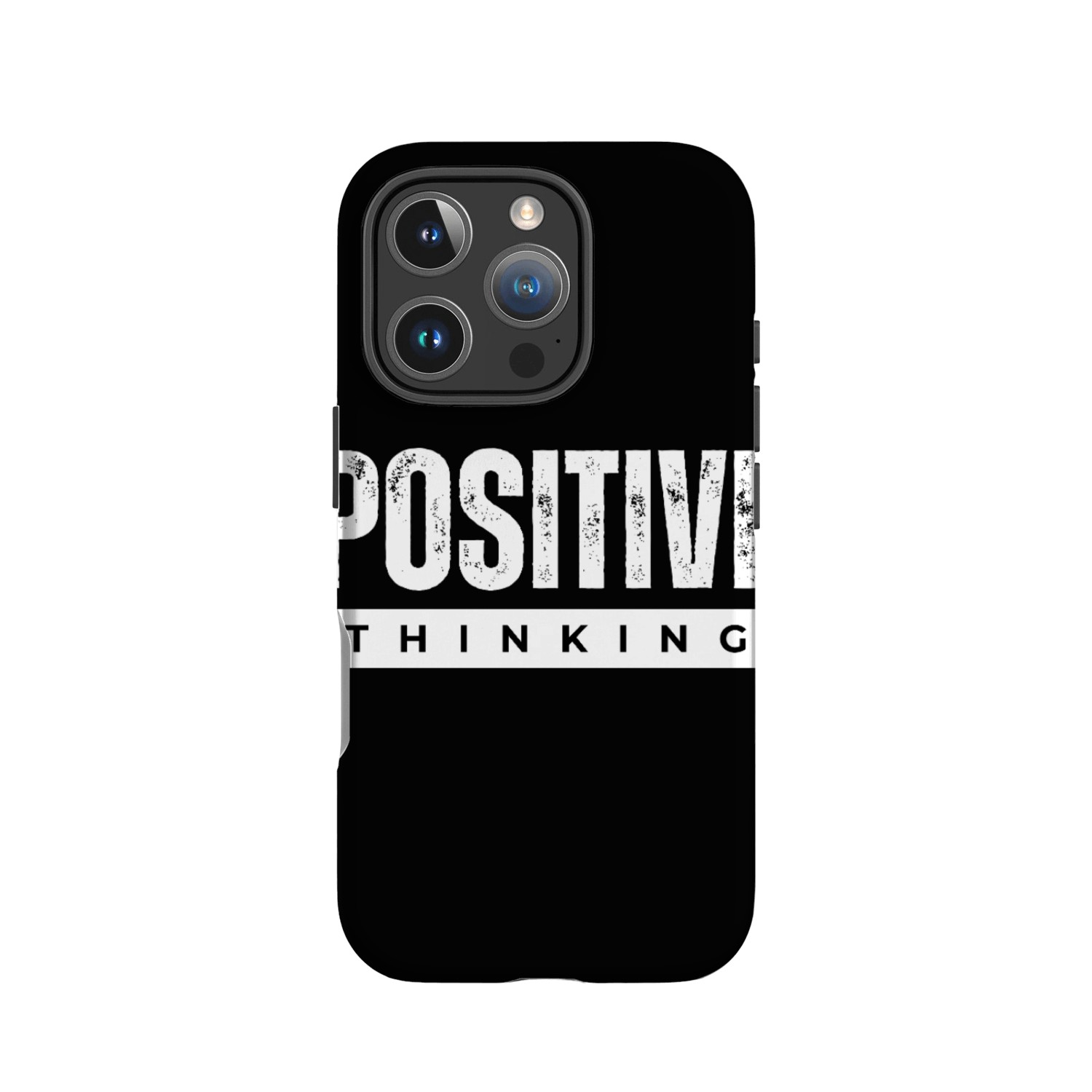 Positive Thinking Inspirational Quote IPhone Cases