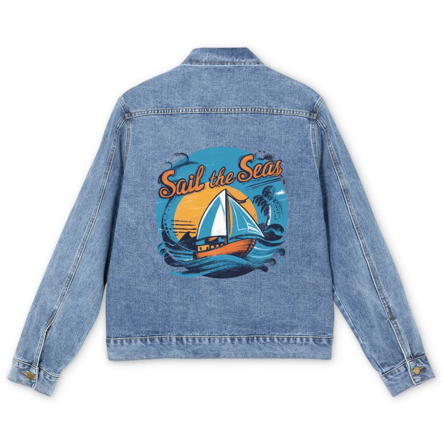 Sail the Seas Men's Denim Jackets