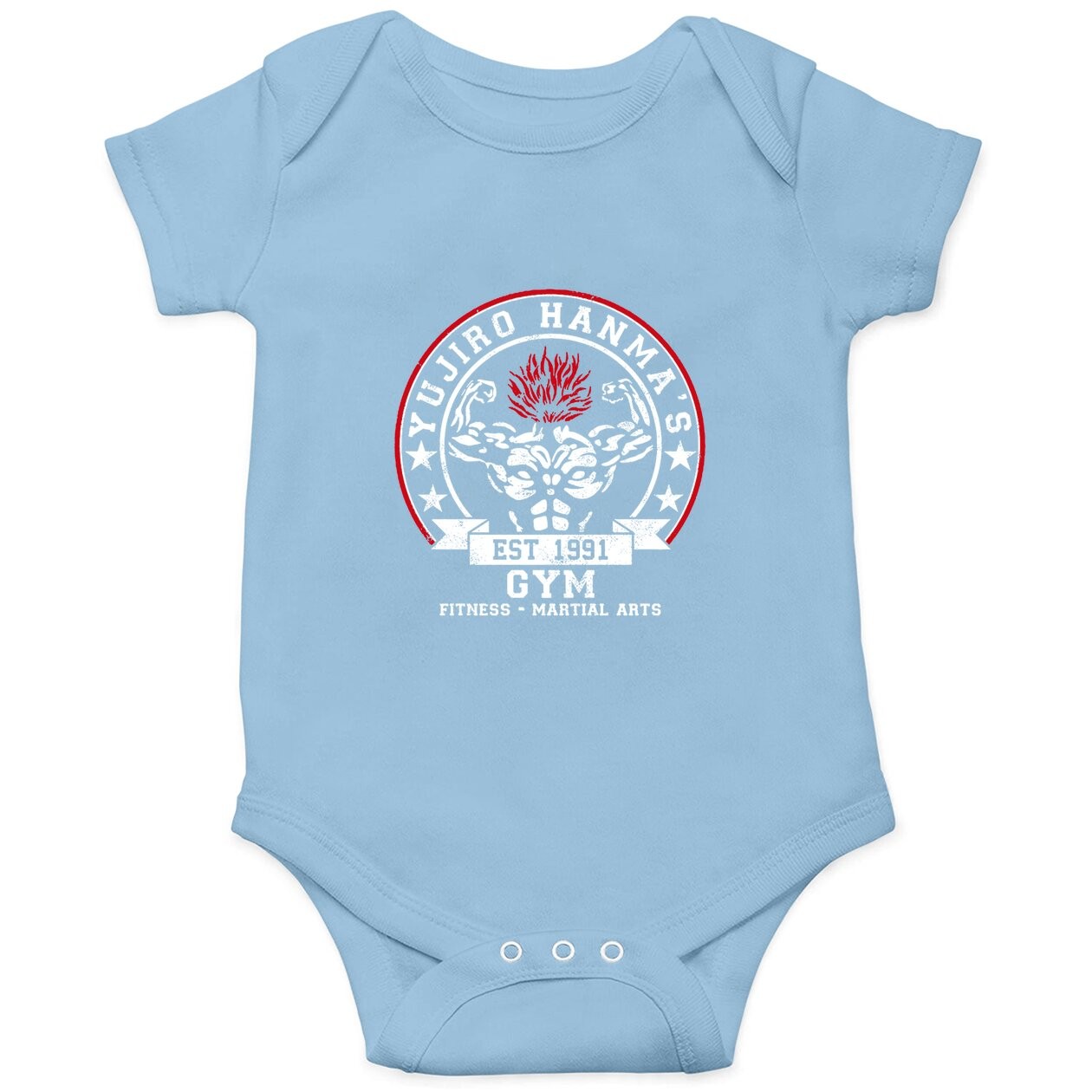 Yujiro Hanma Baki Baby Bodysuit