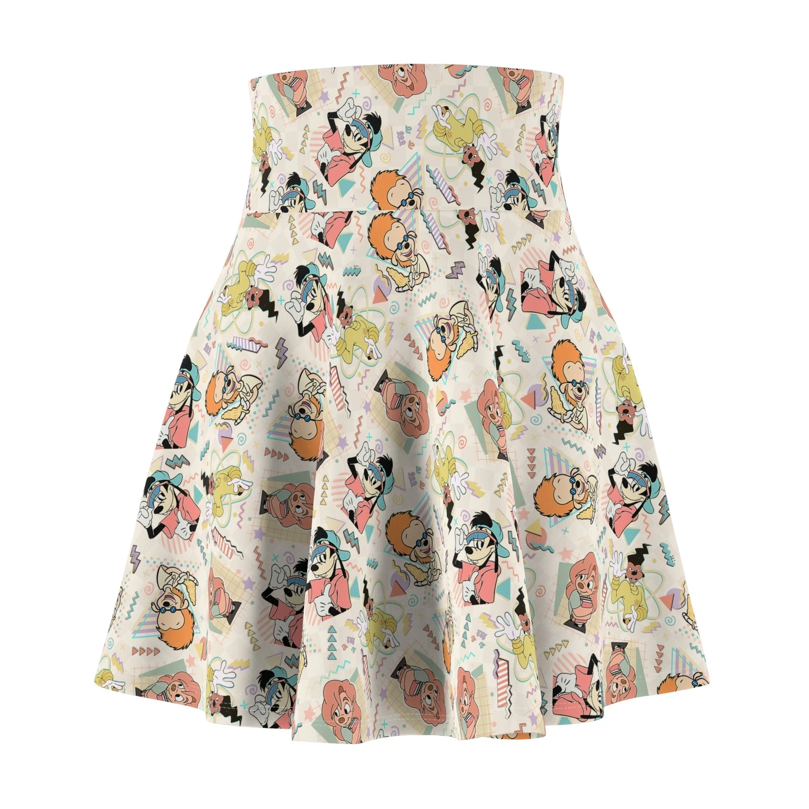 Goofy Movie Women's Skater Skirt, Gift for Her