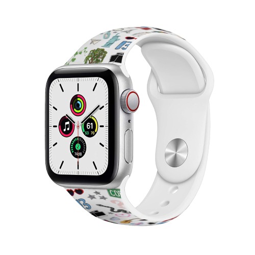 Eras Song Lyrics Icons Apple Watch Band | Gift for Wife, Mom, Friend | Cornelia Street Fan Gift