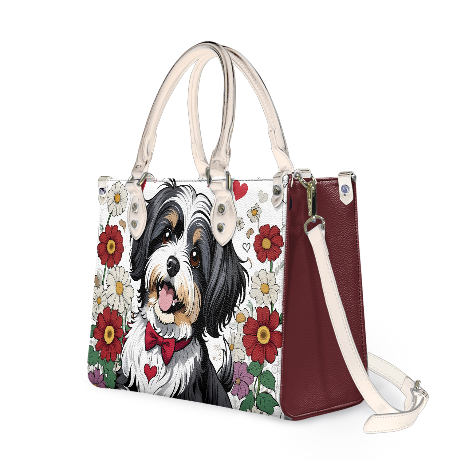Havanese dog Leather Bags, Dog Lover Gift