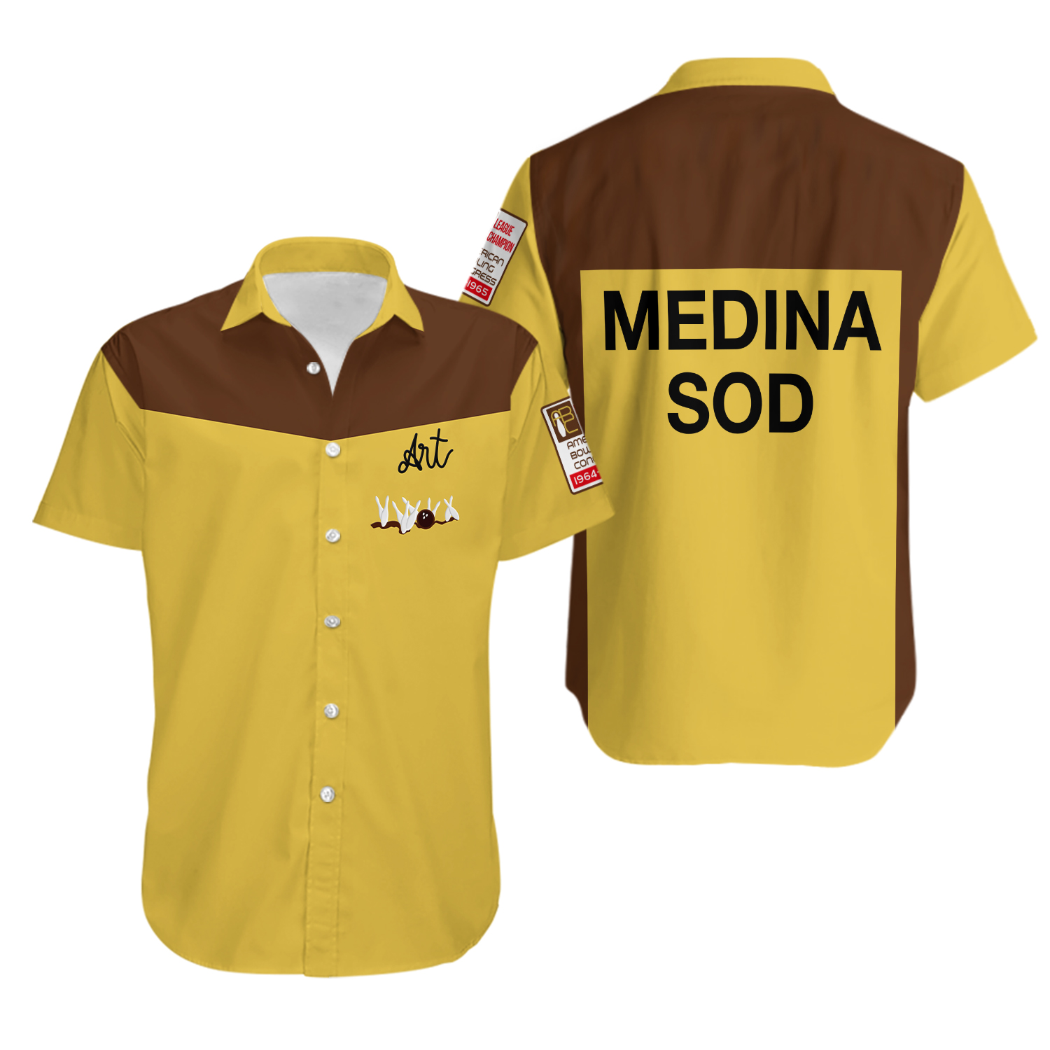 Medina Sod 3D All Over Printed Hawaiian Shirt, The Dude Hawaiian Shirt, Short Sleeve Summer Shirt Beach Shirt, Funny Summer Shirt