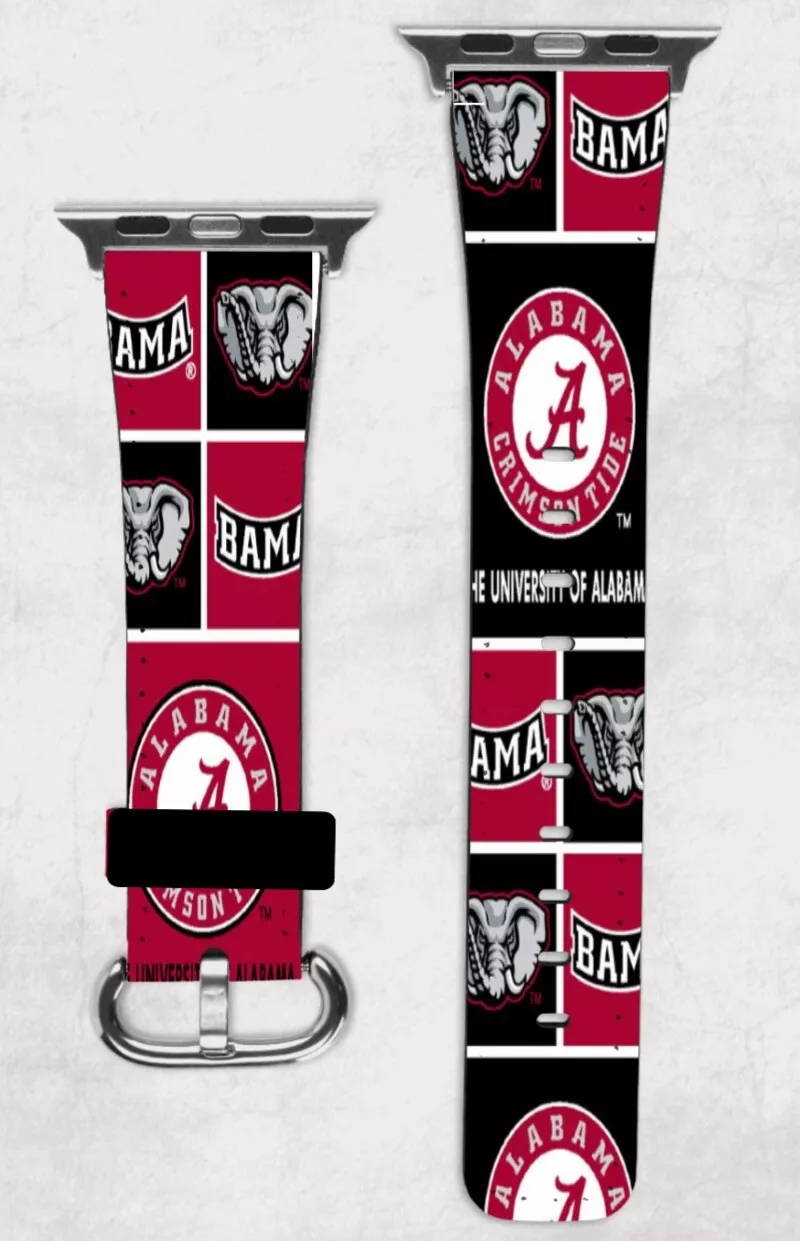 University Of Albm Crimson Tide Watch Bands For Apple Watch
