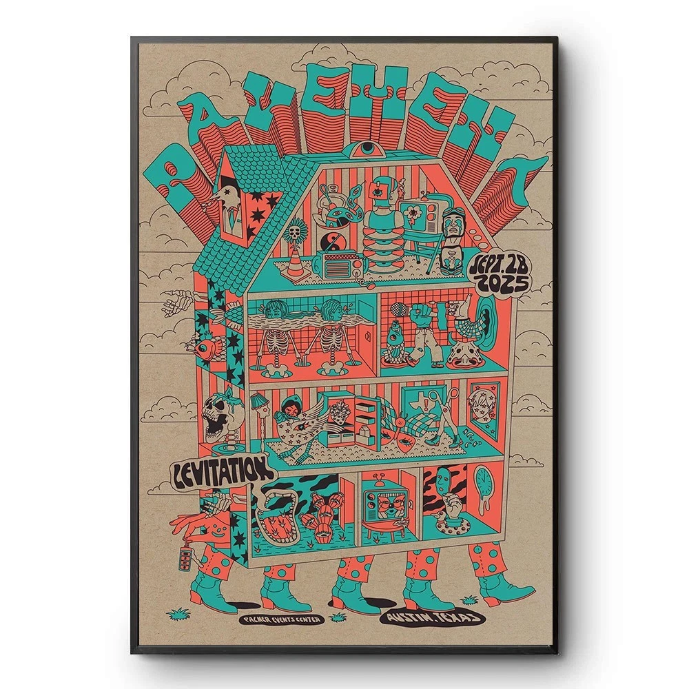 Pavement at Levitation in Austin, Texas September 28 2025 Poster