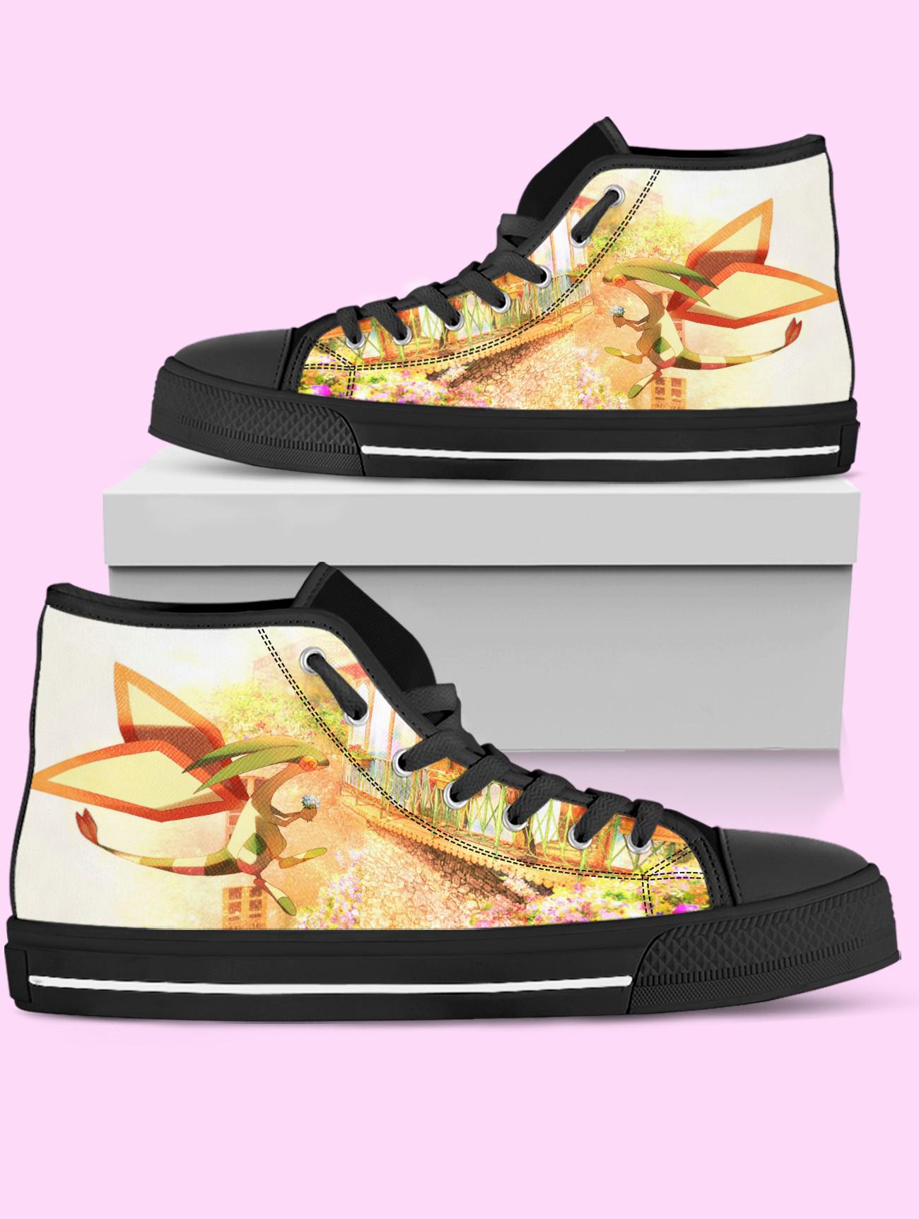 PKM High Top Shoes, Flygon Anime Sneakers for Women, Men