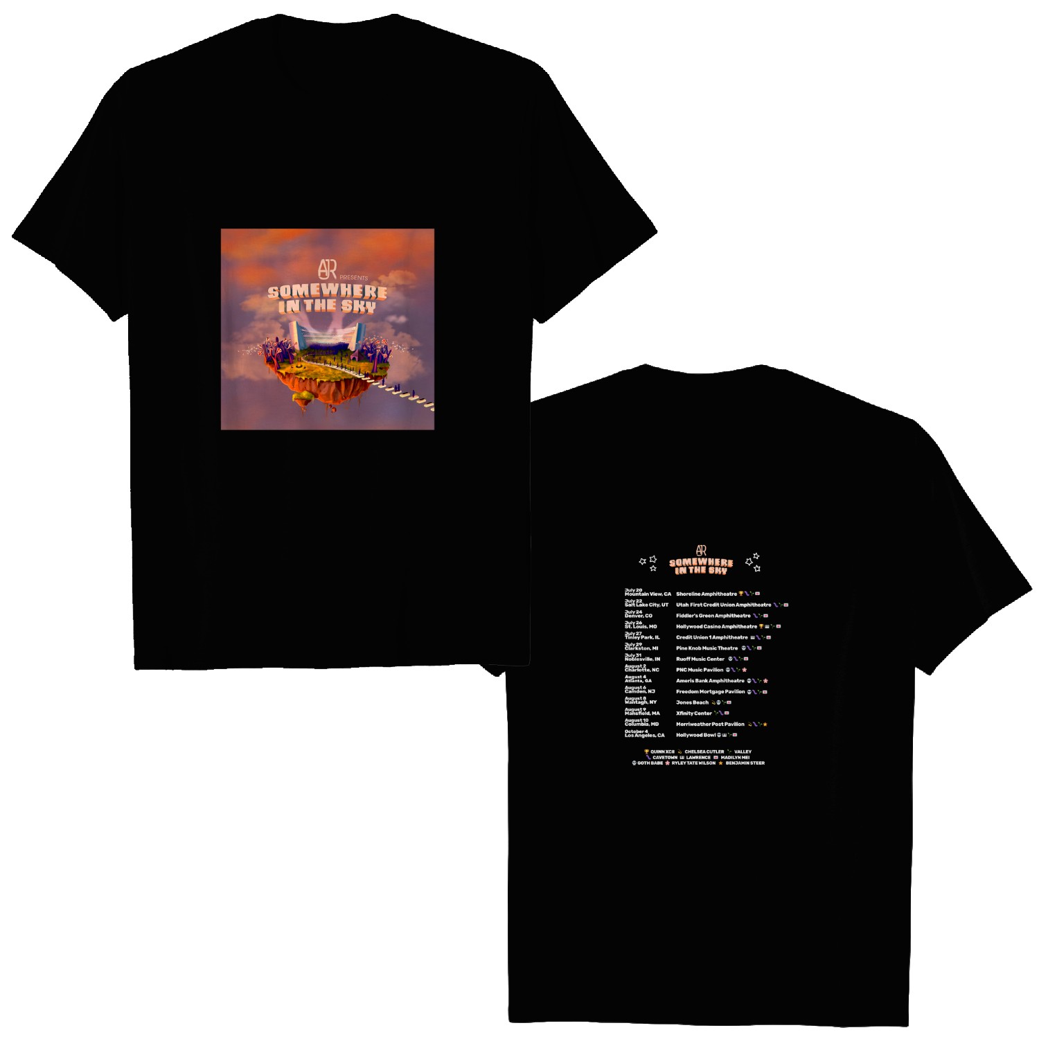 AJR Somewhere In The Sky Tour 2025 Shirt Gift for Friends