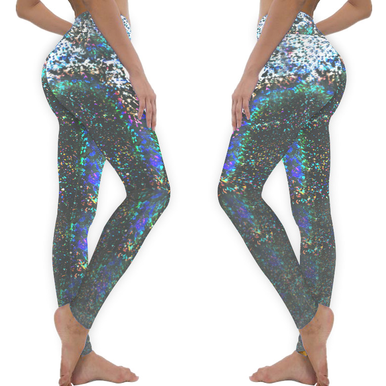 Holographic Meggings With Pockets | 13 Colors