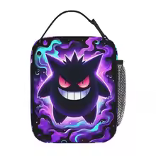 Gengar Evil Smile Insulated Lunch Bag
